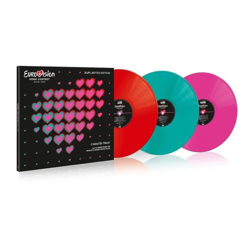 Eurovision Song Contest Basel 2025 (Limited Colored Vinyl) (3 Discs) | Various Artists Eurovision Song Contest Basel 2025 (Limited Colored Vinyl) (3 Discs) | Various Artists