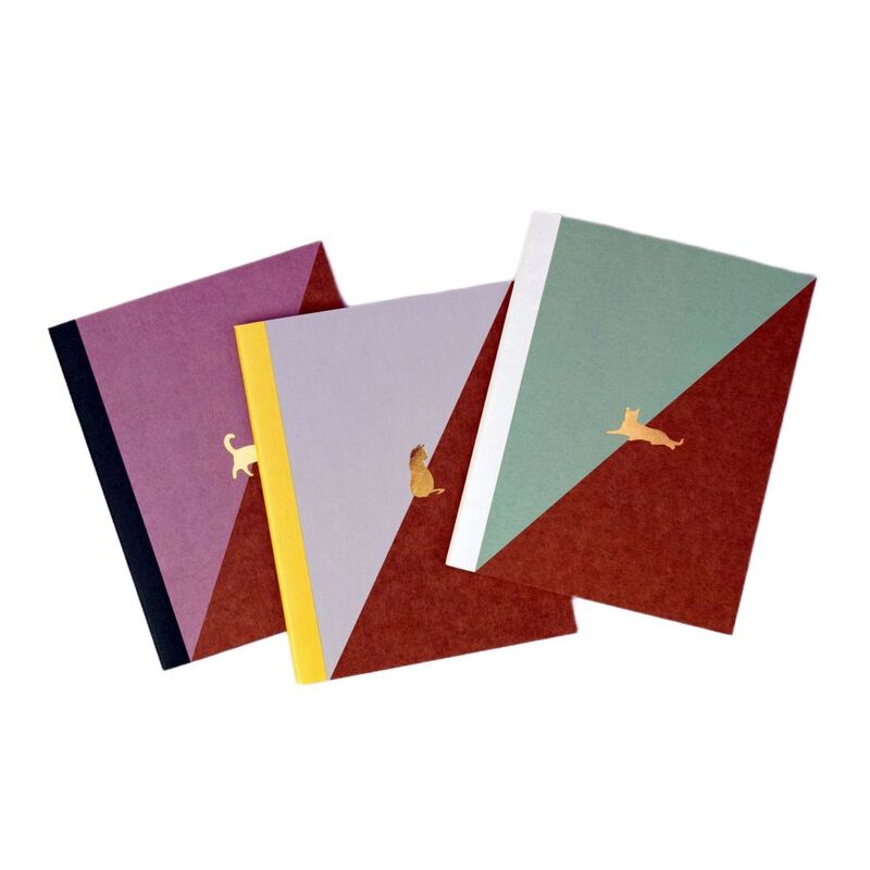 Suck UK Cat Notebooks (Set of 3) Suck UK Cat Notebooks (Set of 3)