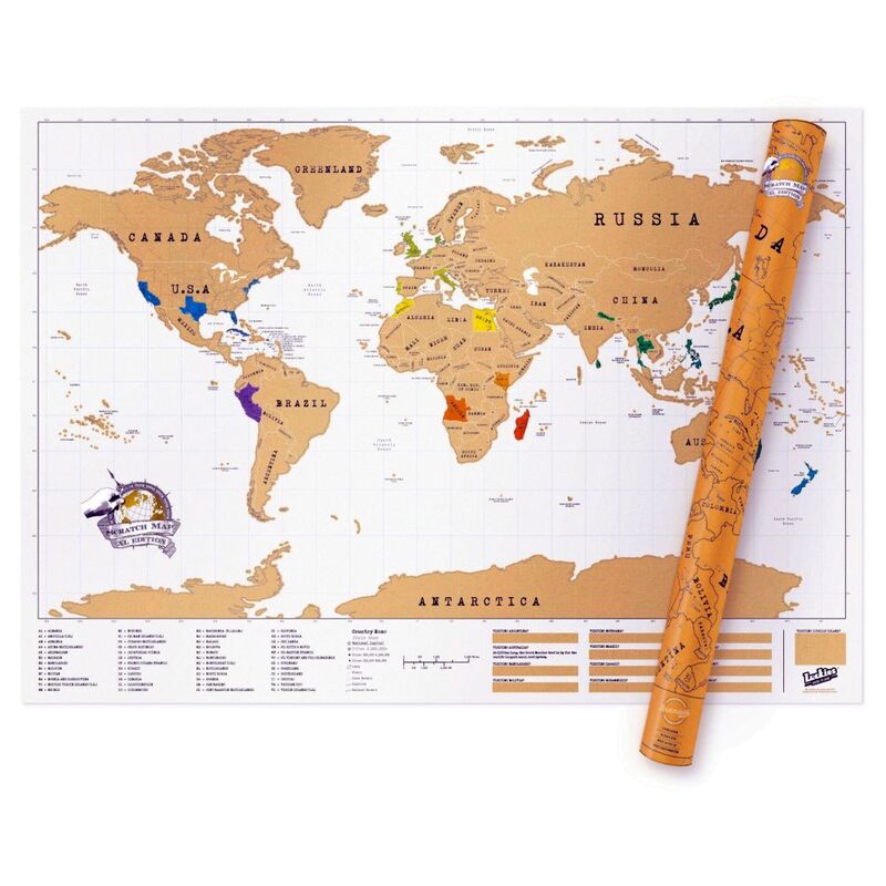 Suck UK Scratch Map Suck UK Scratch Map