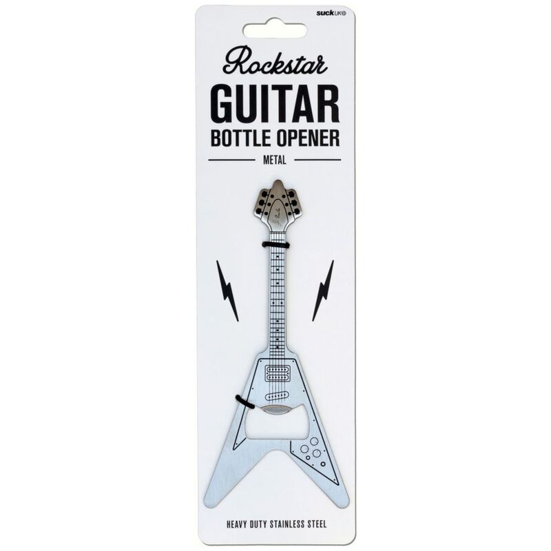 Suck UK Guitar Bottle Opener - Metal Suck UK Guitar Bottle Opener - Metal
