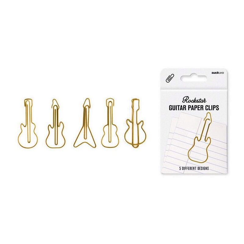 Suck UK Rockstar Paper Clips Suck UK Rockstar Paper Clips