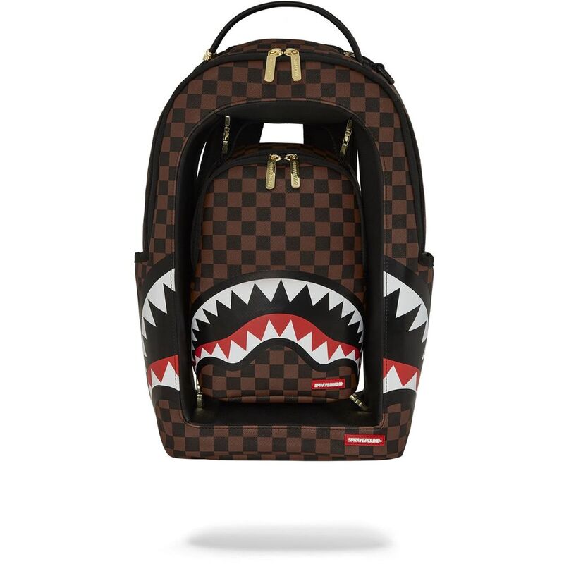 Sprayground Sharks In A Hole In Paris DLXSV Backpack Sprayground Sharks In A Hole In Paris DLXSV Backpack