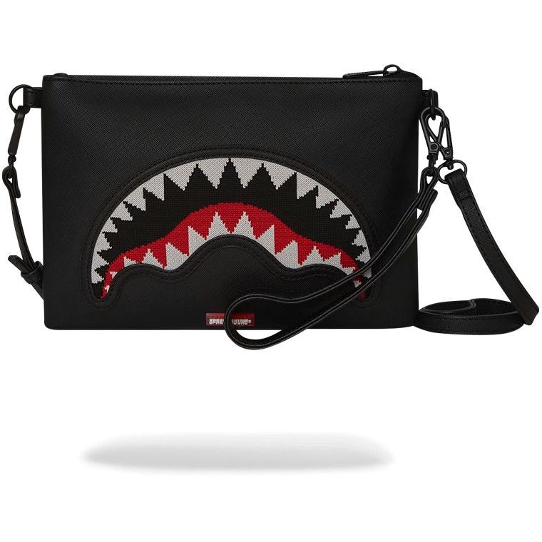 Sprayground Fly Knit Mouth Crossover Clutch