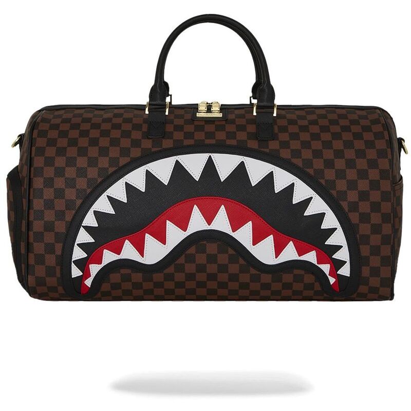 Sprayground Sawtooth Sharks In Paris Duffle Bag Sprayground Sawtooth Sharks In Paris Duffle Bag