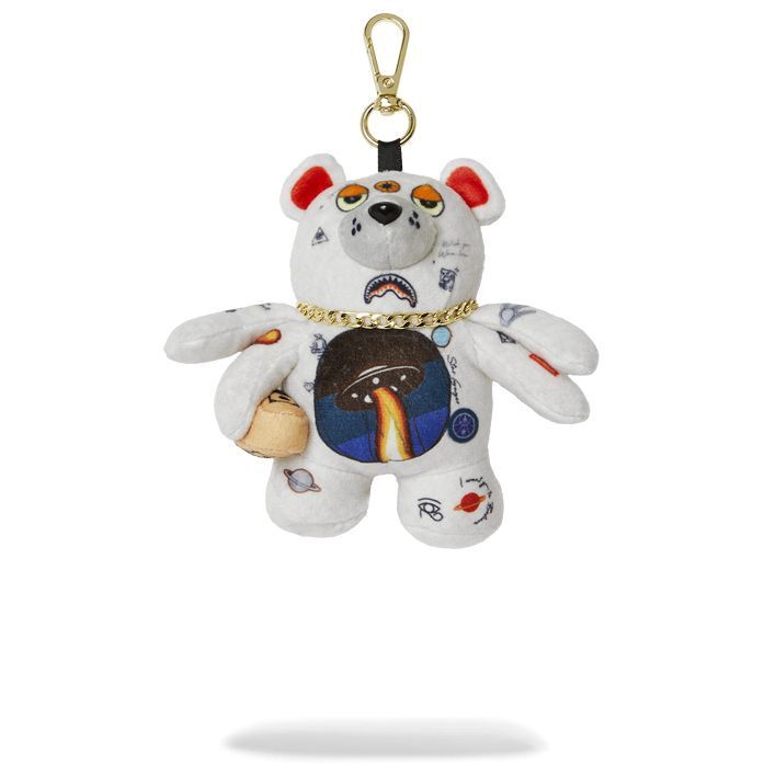 Sprayground Ufo Spcaed Out Mystery Bear Bag Clip Sprayground Ufo Spcaed Out Mystery Bear Bag Clip