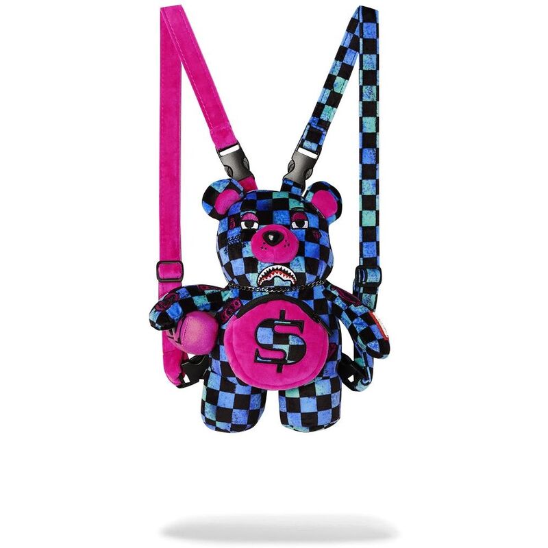 Sprayground Long Nights Painting Mini Bear Cub Backpack Sprayground Long Nights Painting Mini Bear Cub Backpack