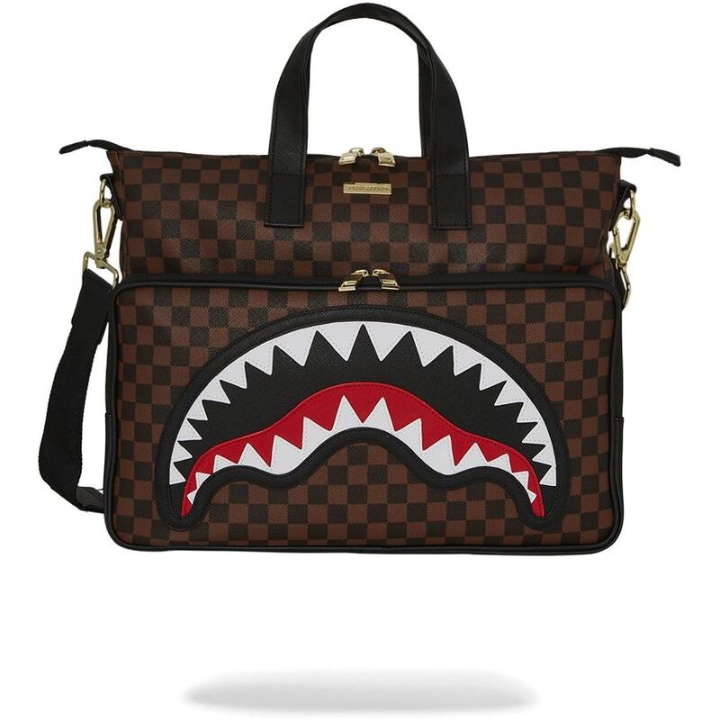 Sprayground Sawtooth Sharks In Paris Travel Bag Sprayground Sawtooth Sharks In Paris Travel Bag