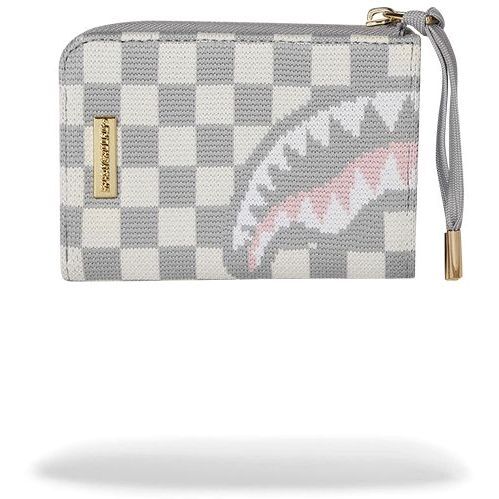 Sprayground Knit Sharks In Paris In Cream Wallet Sprayground Knit Sharks In Paris In Cream Wallet