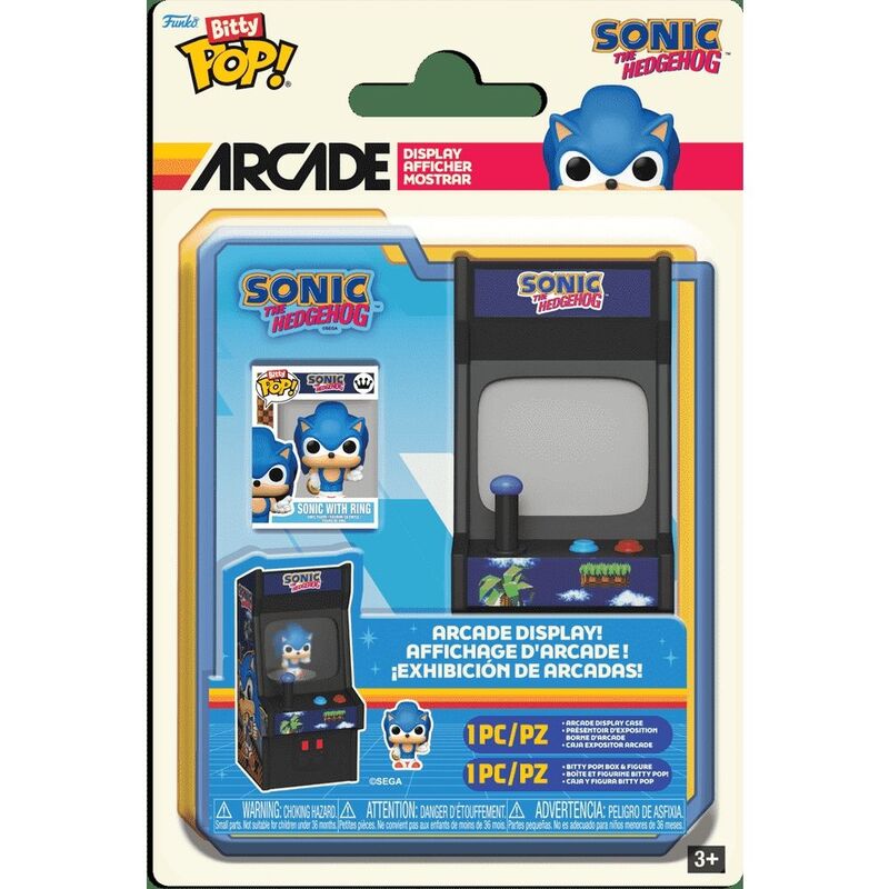 Funko Bitty Pop Arcade Sonic The Hedgehog Vinyl Figure