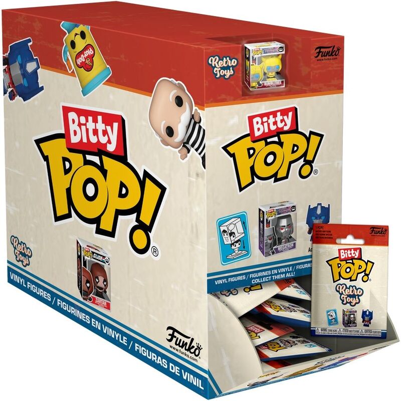 Funko Bitty Pop Icons Retro Toys Singles 32 Pcs Pdq Vinyl Figure