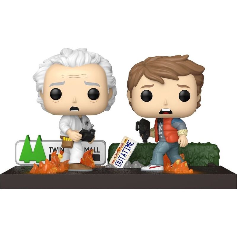 Funko Pop! Moment Movies Back To The Future S5 Doc & Marty Vinyl Figure