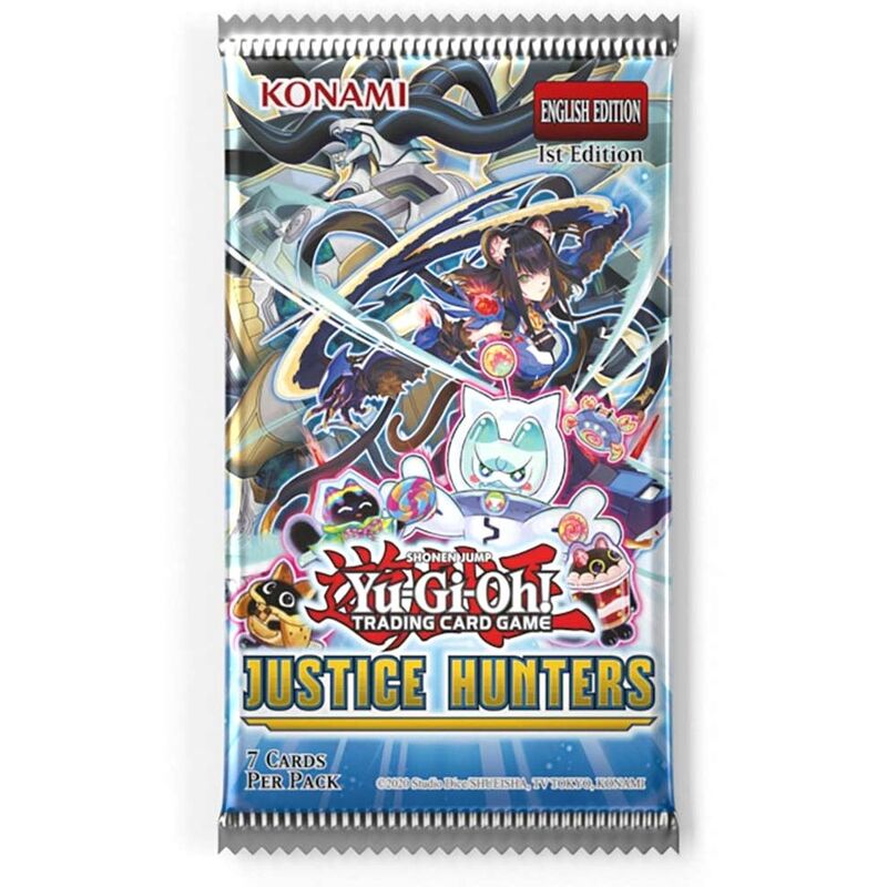 Ygo Tcg Justice Hunters Booster Ygo Tcg Justice Hunters Booster