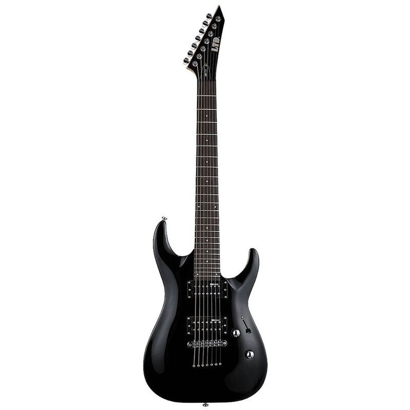 Esp Guitar Ltd Mh17Kit 7-Strings Electric Guitar Black Finish Includes Esp Guitar Gig Bag - Black Esp Guitar Ltd Mh17Kit 7-Strings Electric Guitar Black Finish Includes Esp Guitar Gig Bag - Black
