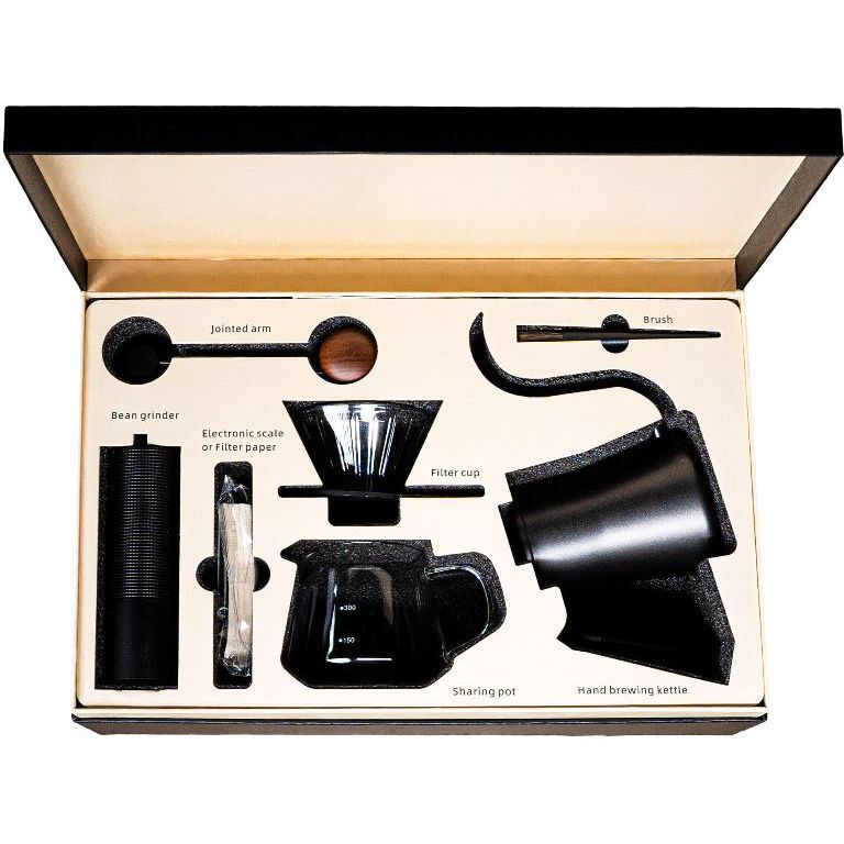 Baza Pour-Over Kit Gift Box - Black Baza Pour-Over Kit Gift Box - Black