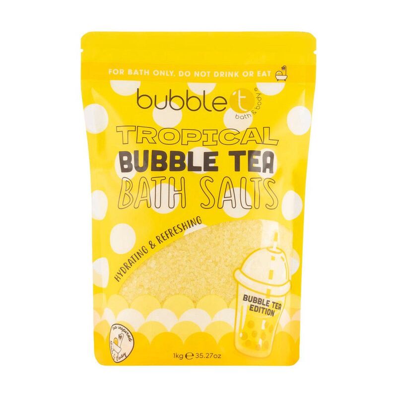 Bubble T Bath Salts Tropical - 1 Kg Bubble T Bath Salts Tropical - 1 Kg
