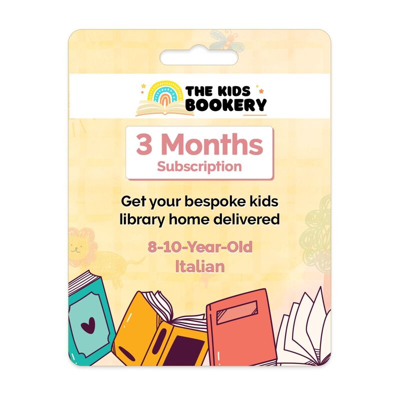 The Kids Bookery - 3 Months Kids Books Subscription - Italian (8 to 10+ Years) The Kids Bookery - 3 Months Kids Books Subscription - Italian (8 to 10+ Years)