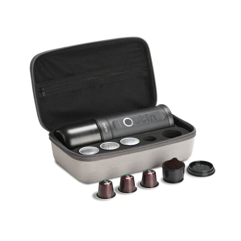 Outin Nano Portable Espresso Machine With Case Combo- Space Grey Outin Nano Portable Espresso Machine With Case Combo- Space Grey