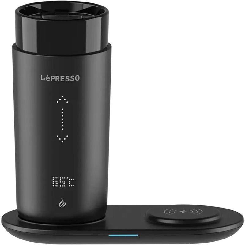 LePresso Smart Travel Heating Mug 355ml - Black LePresso Smart Travel Heating Mug 355ml - Black