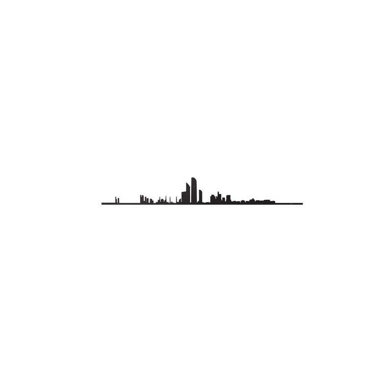 The Line Abu Dhabi Black 50cm The Line Abu Dhabi Black 50cm