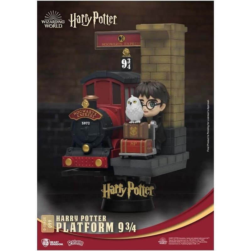 Beast Kingdom D Stage 099 Harry Potter Platform 9 3/4(Re) 6.2 Inches Statue Beast Kingdom D Stage 099 Harry Potter Platform 9 3/4(Re) 6.2 Inches Statue