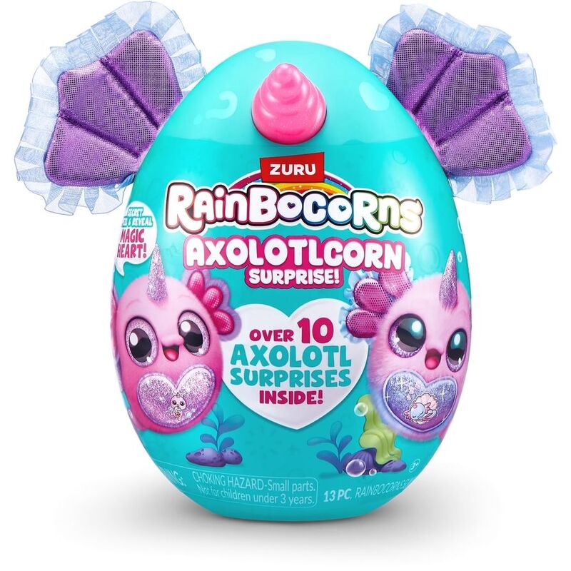 Rainbocorns Axolotlcorn Surprise Series 1 (Assorted Designs - Includes 1) Rainbocorns Axolotlcorn Surprise Series 1 (Assorted Designs - Includes 1)
