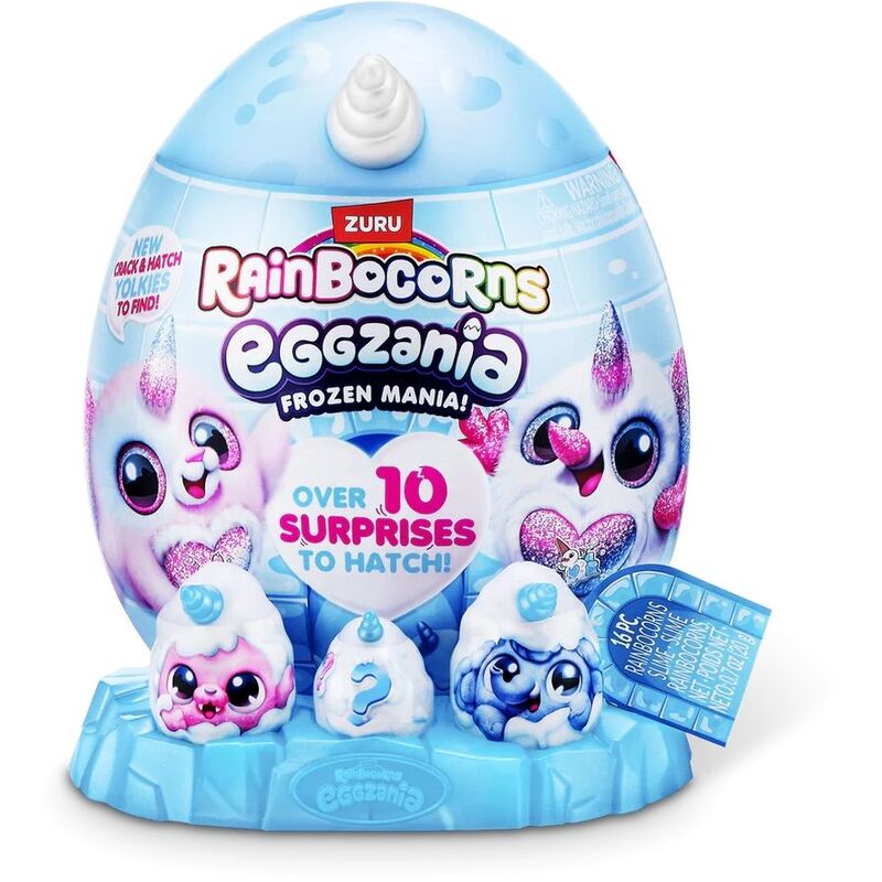 Rainbocorns Eggzania Frozen Mania Series 1 (Assorted Designs - Includes 1) Rainbocorns Eggzania Frozen Mania Series 1 (Assorted Designs - Includes 1)