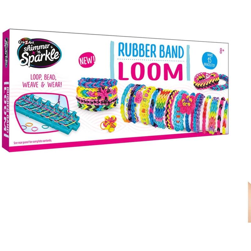 Shimmer N Sparkle Rubber Band Loom Shimmer N Sparkle Rubber Band Loom