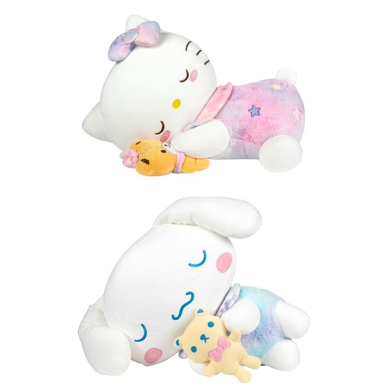 Hello Kitty & Friends (Dreamland Series) Hello Kitty & Cinnamoroll- 18 Inches Sleeping Plush - (Assortment - Includes 1) Hello Kitty & Friends (Dreamland Series) Hello Kitty & Cinnamoroll- 18 Inches Sleeping Plush - (Assortment - Includes 1)
