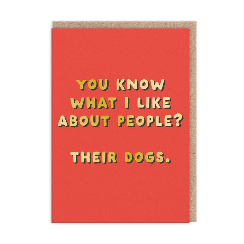 Ohh Deer What I Like About People (11269) Greeting Card (A6)