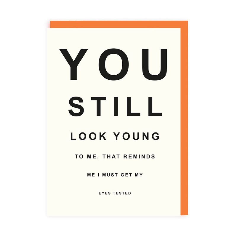 Ohh Deer Get My Eyes Tested Greeting Card (A6) Ohh Deer Get My Eyes Tested Greeting Card (A6)