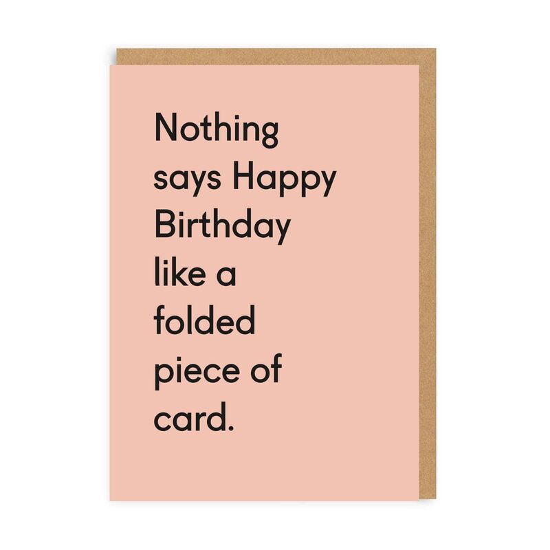 Ohh Deer Folded Piece Of Card Greeting Card (A6) Ohh Deer Folded Piece Of Card Greeting Card (A6)