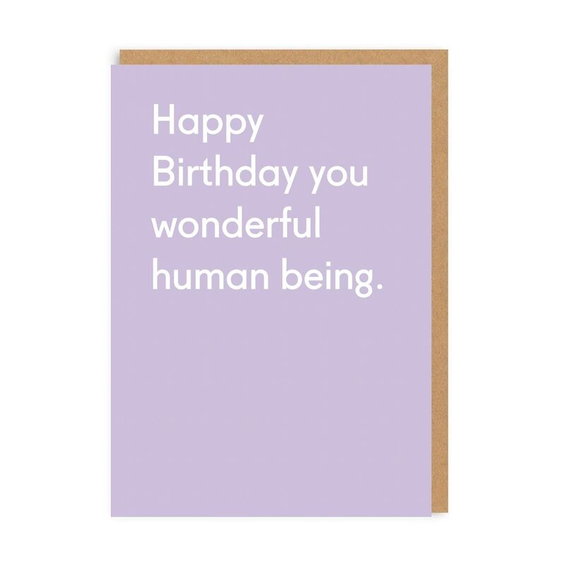 Ohh Deer Wonderful Human Being Greeting Card (A6) Ohh Deer Wonderful Human Being Greeting Card (A6)