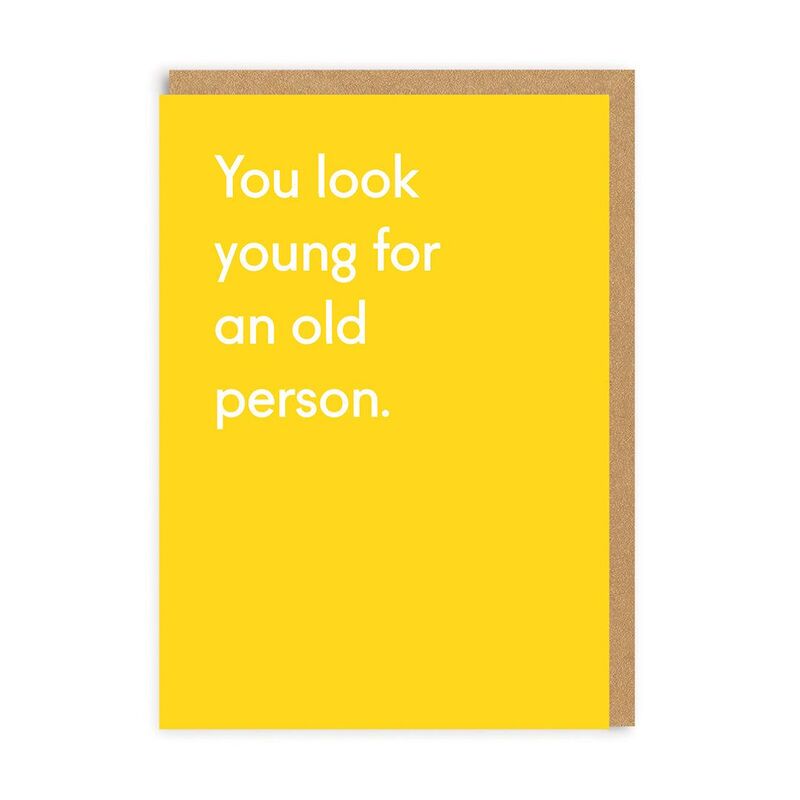 Ohh Deer You Look Young For An Old Person Greeting Card (A6) Ohh Deer You Look Young For An Old Person Greeting Card (A6)