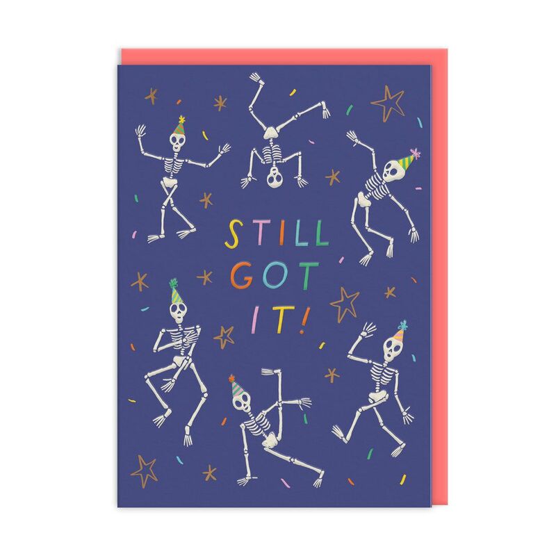 Ohh Deer Still Got It Skeleton Greeting Card (A6) Ohh Deer Still Got It Skeleton Greeting Card (A6)