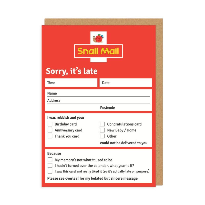 Ohh Deer Snail Mail Greeting Card (A6)