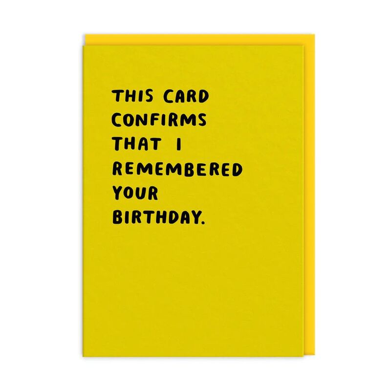 Ohh Deer This Confirms I Remembered Greeting Card (A6) Ohh Deer This Confirms I Remembered Greeting Card (A6)