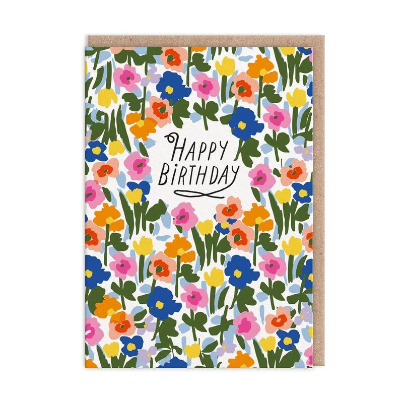 Ohh Deer Birthday Balloons (11165) Greeting Card (A6)