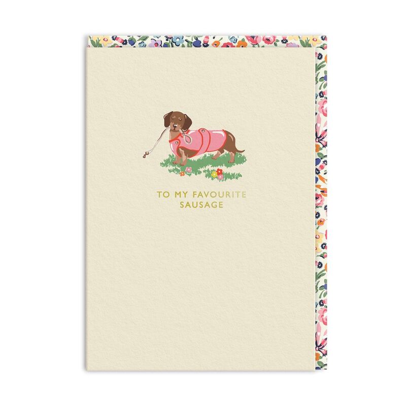 Ohh Deer To My Favourite Sausage Premium Greeting Card (A6) Ohh Deer To My Favourite Sausage Premium Greeting Card (A6)
