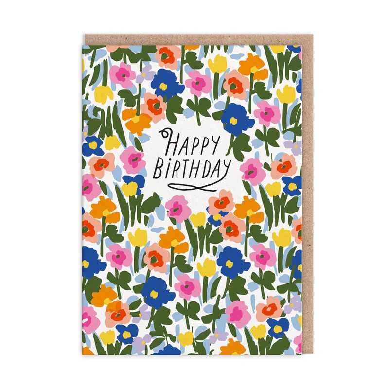 Ohh Deer Happy Birthday Meadow Flowers (11148) Premium Greeting Card (A6) Ohh Deer Happy Birthday Meadow Flowers (11148) Premium Greeting Card (A6)