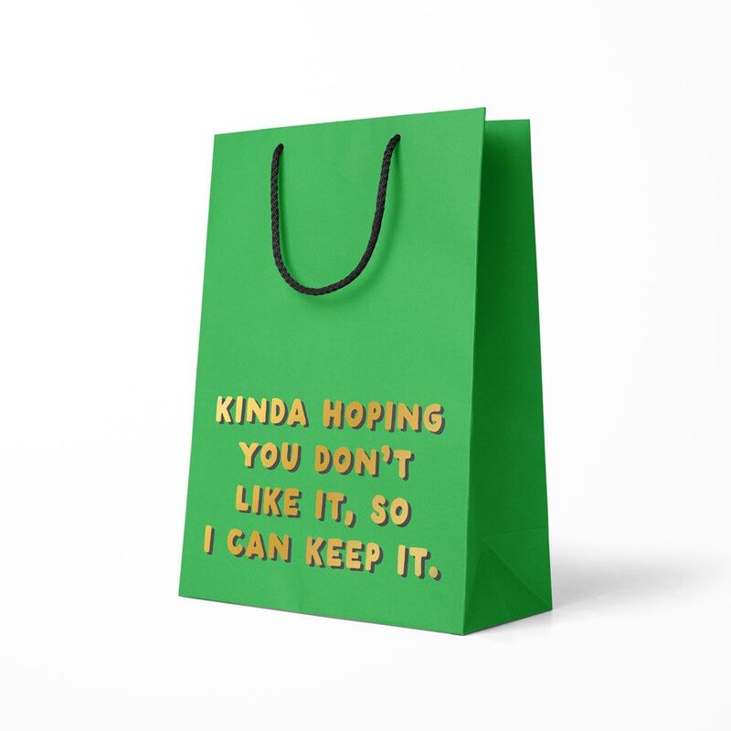 Ohh Deer Hoping You Don't Like It (11789) Gift Bag (Large) Ohh Deer Hoping You Don't Like It (11789) Gift Bag (Large)