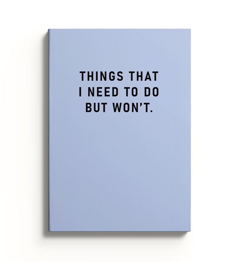 Ohh Deer Things I Need To Do Paperback Notebook (A5)