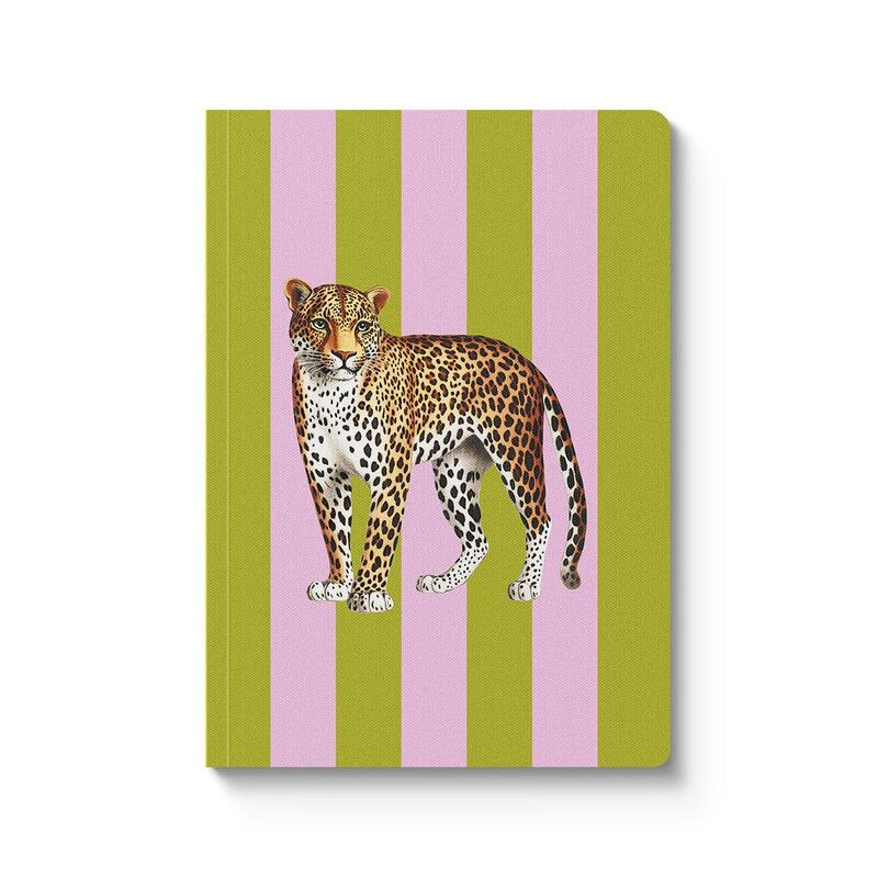 Ohh Deer Striped Leopard Perfect Bound Notebook (A5) (12356) Premium Paperback Notebook (A5) Ohh Deer Striped Leopard Perfect Bound Notebook (A5) (12356) Premium Paperback Notebook (A5)
