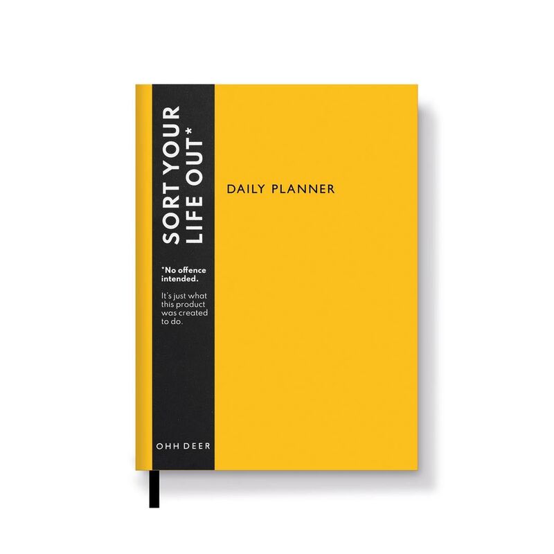 Ohh Deer Neon Amber Daily Planner Daily Journal (A5) Ohh Deer Neon Amber Daily Planner Daily Journal (A5)