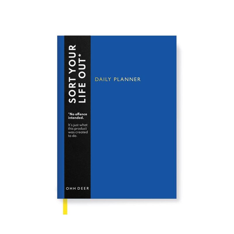 Ohh Deer Dark Ultramarine Daily Journal (A5)
