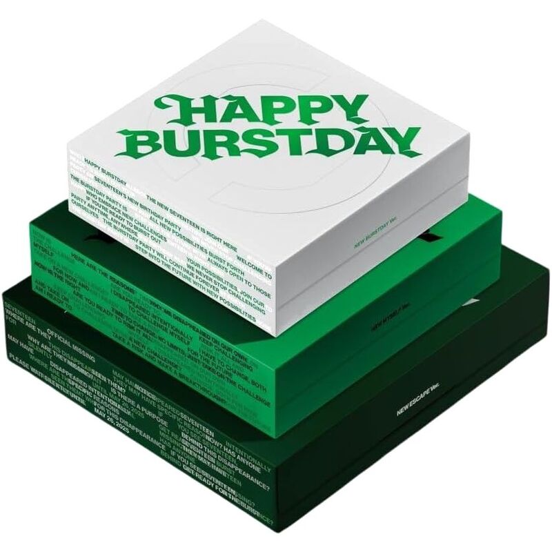 Happy Burstday (Random Ver.) (Assortment - Includes 1) | Seventeen
