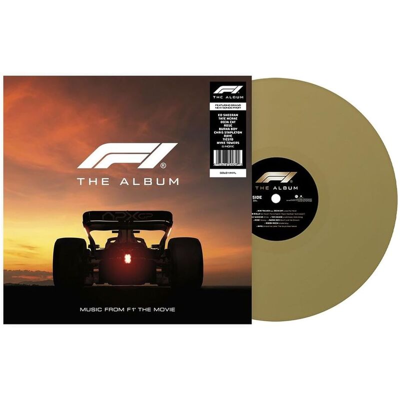 F1 The Album (Gold Colored Vinyl) (Limited Edition)|original soundtrack F1 The Album (Gold Colored Vinyl) (Limited Edition)|original soundtrack