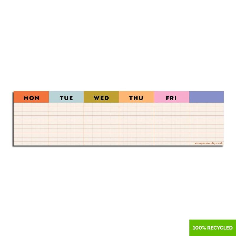 Good Tuesday Colourful Grid Keyboard Pad 100% Recycled Good Tuesday Colourful Grid Keyboard Pad 100% Recycled