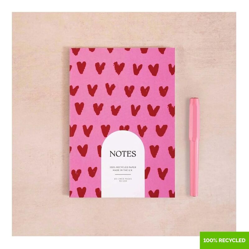 Good Tuesday A5 Mon Amour Notebook 100% Recycled Good Tuesday A5 Mon Amour Notebook 100% Recycled