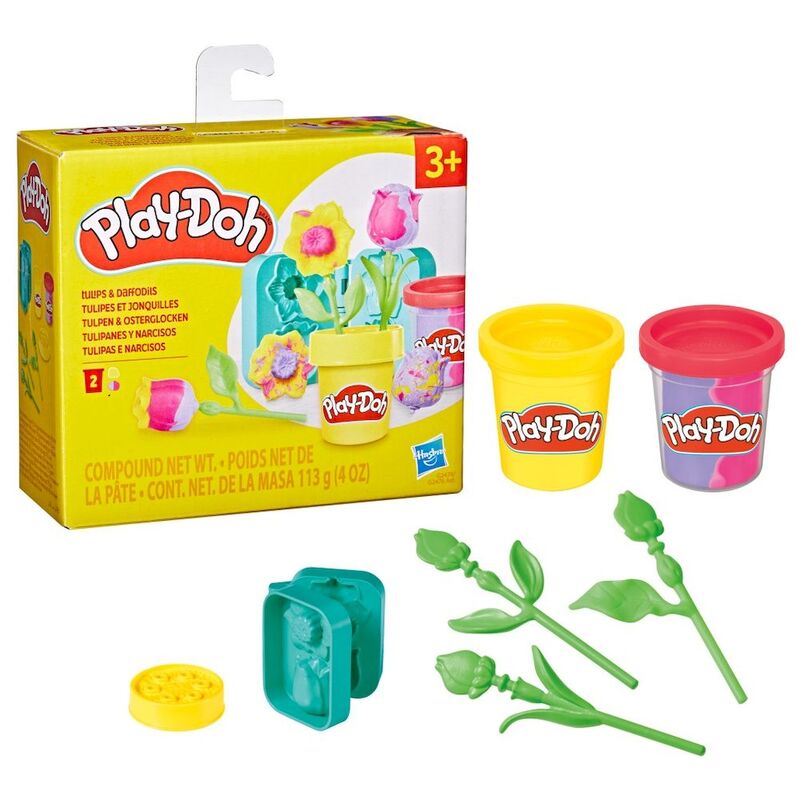 Hasbro Play-Doh Tulips And Daffodils Ns Playset Hasbro Play-Doh Tulips And Daffodils Ns Playset