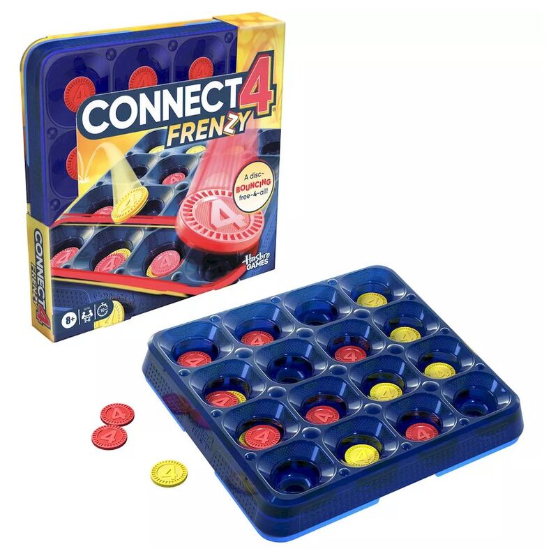 Hasbro Gaming Connect 4 Frenzy Board Game Hasbro Gaming Connect 4 Frenzy Board Game
